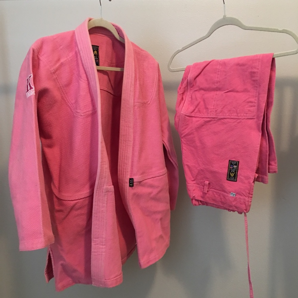 KF Fighter Pink BJJ Uniform